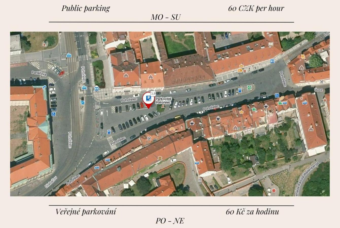 The Bookhouse, 5-Bedroom Residence By Prague Castle Ngoại thất bức ảnh
